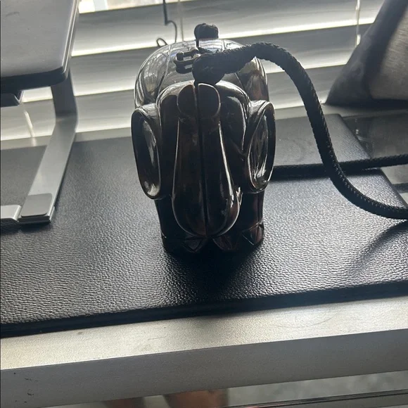 Timmy Woods Brown Elephant Clutch